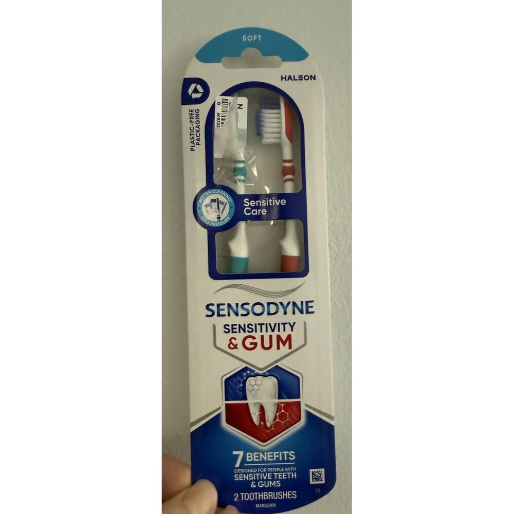 Sensodyne Sensitivity Gum Soft Toothbrush 2 Pack Sensitive Care NEW